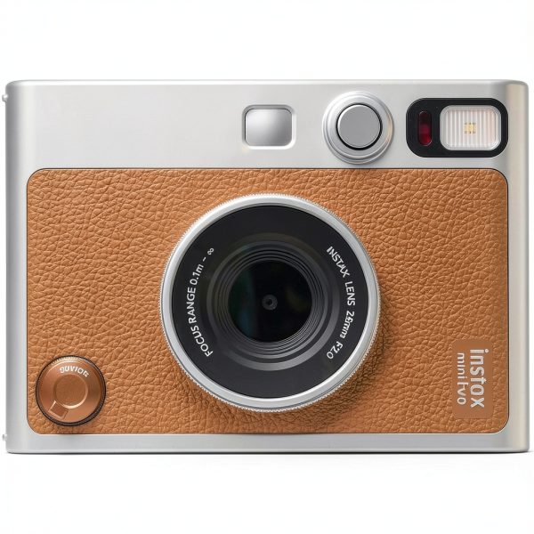 Fujifilm Instax Mini EVO Instant Camera Black Brown 20 Films-1