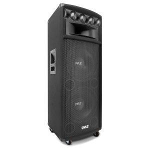 Pyle PA Speaker Bluetooth Portable Heavy Duty MDF Cabinet-0