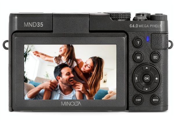 Minolta MND35 64MP 4K Video Digital Camera Black-3